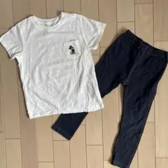 ユニクロ　Tシャツ　スパッツ　セット　110センチ