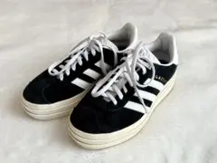 adidas GAZELLE BOLD ブラック 厚底 アディダス ガゼル