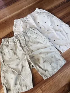 ユニクロ　GAP 男の子　ハーフパンツ2枚　Tシャツ　３枚　ロット売り　まとめ