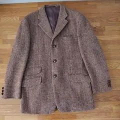 Scapa チェック柄 ハリスツイードジャケット