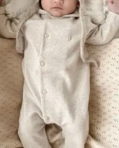 ★monbebe★Hamil suit&ボンネット♡newbornサイズ♡