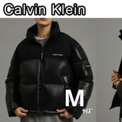 韓国限定Calvin Kleinダウン ブラック Sサイズ