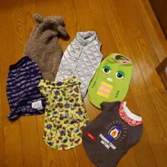 犬服まとめ売りセット 小型犬用 6点セット