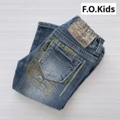エフオーキッズ デニムパンツ