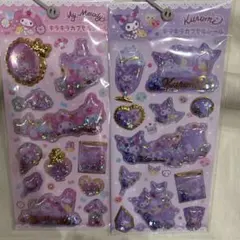 【公式】サンリオ キラキラカプセルシール セット