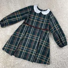 美品✨B:MING by BEAMS チェック ワンピース　セレモニー　120