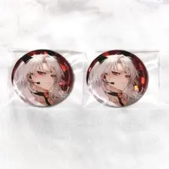 地獄のどこが悪い アイドル カフェ サタン ホログラム 缶バッジ 2点