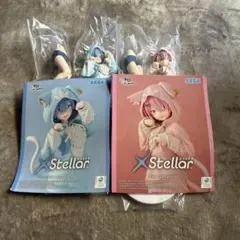 Re:ゼロ レム ラム もふもふパック フィギュア 2種セット箱無し