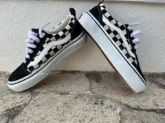 Vans チェッカー柄 スニーカー