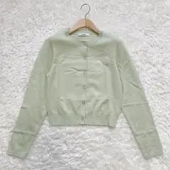 【限定カラー】SNIDEL スナイデル　フラワーモチーフワンポイントカーディガン