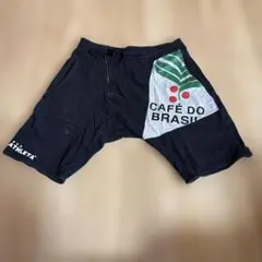 ATHLETA Café do Brasil スエットハーフパンツ　ブラック　L