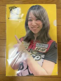 大仲純怜プロ　クリアファイル＋ミニ色紙