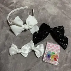 未使用子ども髪飾り4点セット＋おまけ