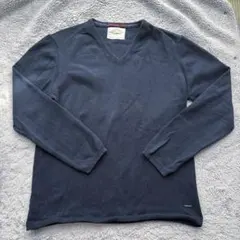 ZARA Vネックニット 140cm ネイビー