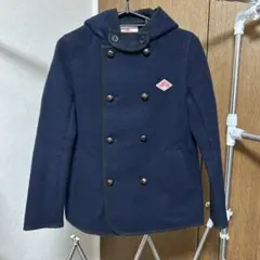 ☆美品☆DANTON ウールモッサフード付きコート 日本製 34サイズ