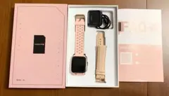 Hommieスマートウォッチ X3 ピンク 付属品 説明書付