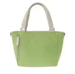 新品 MK ミッシェルクラン 2WAY 異素材ジョイントミニトートバッグ GR