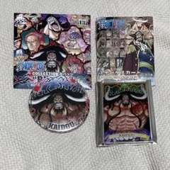 ワンピース カイドウ collection缶バッジ ステータスカード