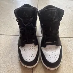 Air Jordan ブラック/ホワイト ハイカットスニーカー