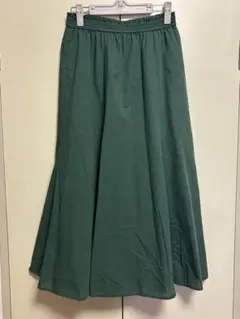 UNIQLO マーメイドスカートグリーン M〜Ｌサイズ対応