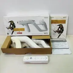 【動作確認済】Wiiリモコン付 任天堂 Wii リンクのボウガントレーニング ②