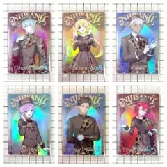 にじさんじウエハース2【メタリックプラカード】６枚セット