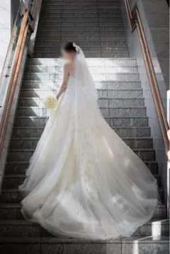 THE TREAT DRESSING アイボリー ウェディングロングベール