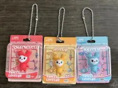 TWICE ブリスターマスコットチャームガチャ　ナヨン　ジヒョ　チェヨンセット