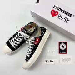 未使用 プレイ コム デ ギャルソン コンバース オールスター 27cm