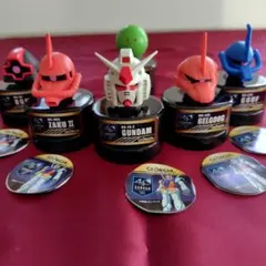 【新品未使用品】GUNDAM 40周年記念フィギュアセット【ガンダム】のサムネイル