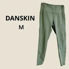 DANSKIN ハイウエストヨガパンツ M オリーブグリーン