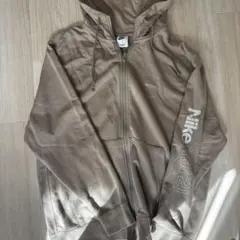 NIKE フルジップパーカー ベージュ XL