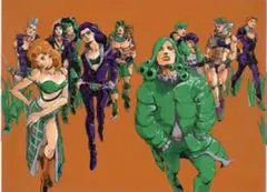 新品！未開封『ジョジョの奇妙な冒険』高級複製原画 キービジュアル