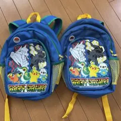 ポケットモンスター リュック 青