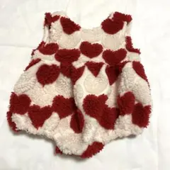 韓国子供服 韓国ブランド ベビー ベビー服 ハート ロンパース クリスマス 80