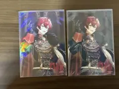 騎士X ばぁうくん　ファミマプリント　2枚