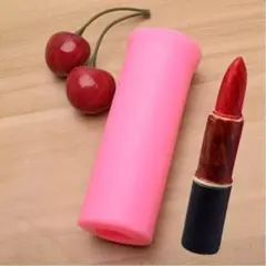 シリコンモールド　口紅　リップ　石鹸　キャンドル　粘土　レジン　ハンドメイド