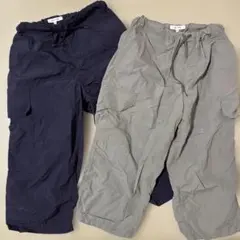 グローバルワーク　ナイロン　カーゴパンツ　160 セット売り