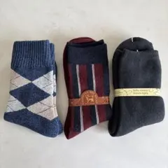 【最終価格】チュチュアンナ　秋冬靴下3足セット　22〜25センチ　新品