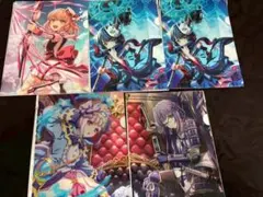 オンゲキ ラブライブコラボ クリアファイル5枚セット