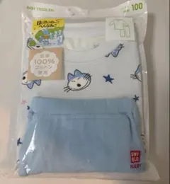 ユニクロ　11ぴきのねことへんなねこ　長袖パジャマ　100のサムネイル