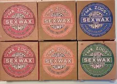 Quick Sex Wax サーフワックス4種最後の6個セットのサムネイル