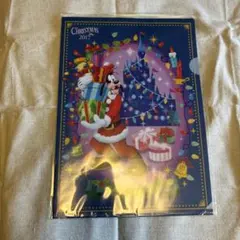 ディズニーリゾート クリスマス グーフィー A4 クリアファイル