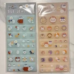 ちいかわタイルシール　2枚セット
