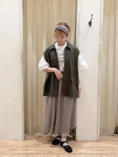 サマンサモスモス　ミリタリーベスト　新品