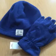 最終価格！オールドネイビー 帽子&新品手袋のサムネイル