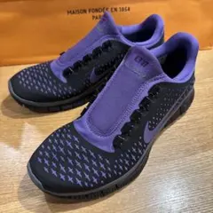 NIKE FREE RUN ID K.T 77 スニーカー パープル