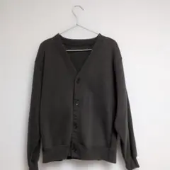 GU スウェットカーディガン ダークグレーのサムネイル