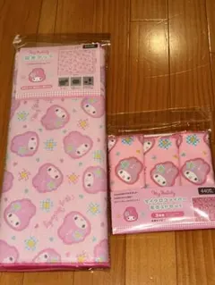 マイメロ 吸水マット＆布巾セット 新品　未開封　匿名発送　おまけ付き
