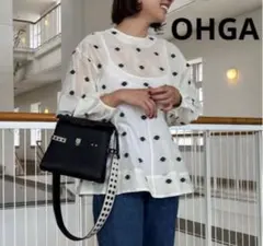 ❤️OHGAフレンチスリーブHANAブラウス新品未使用品❤️ - メルカリ